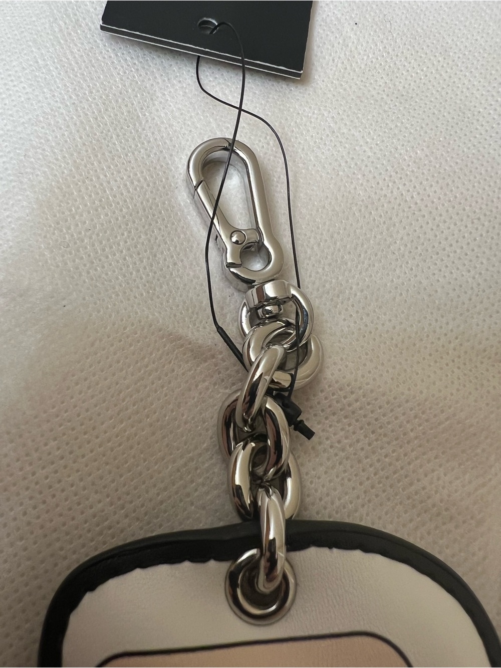 Karl Lagerfeld Black Karl Character Bag Charm Keyring - Picture 5 of 5